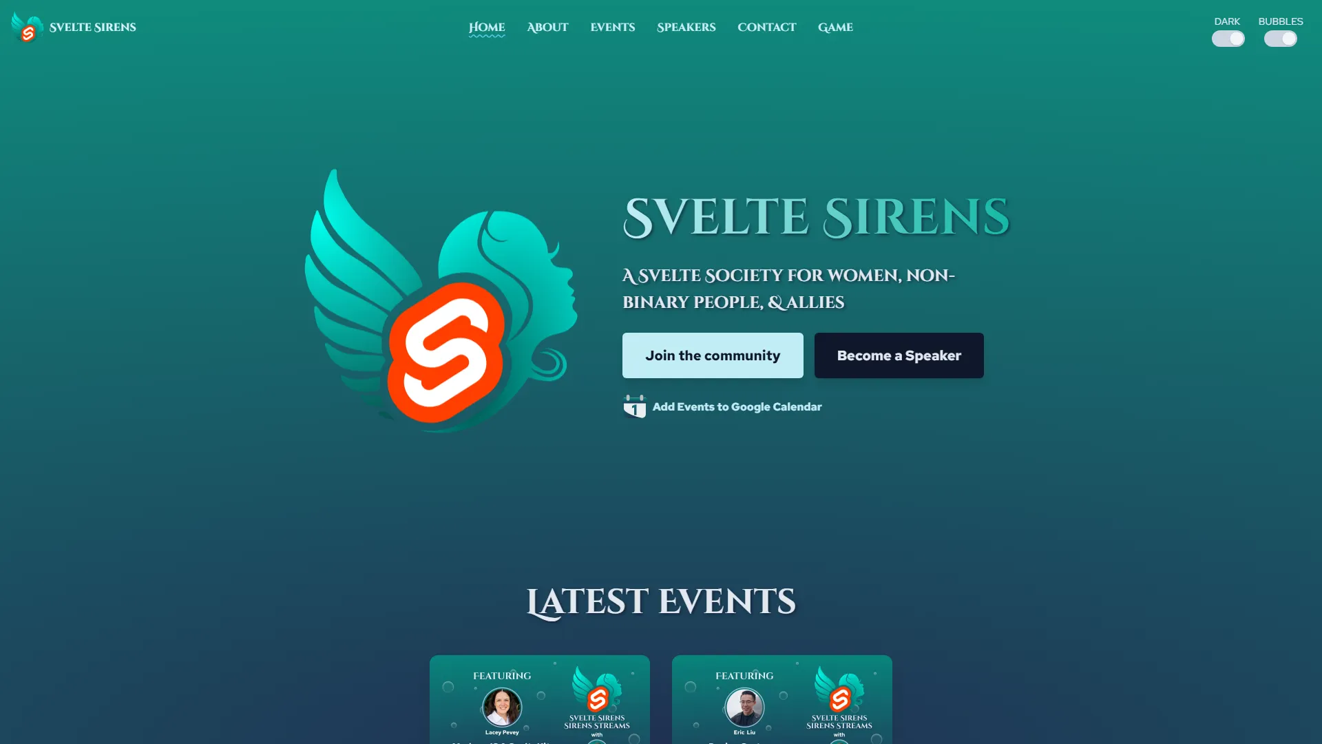 Thumbnail of Svelte Sirens